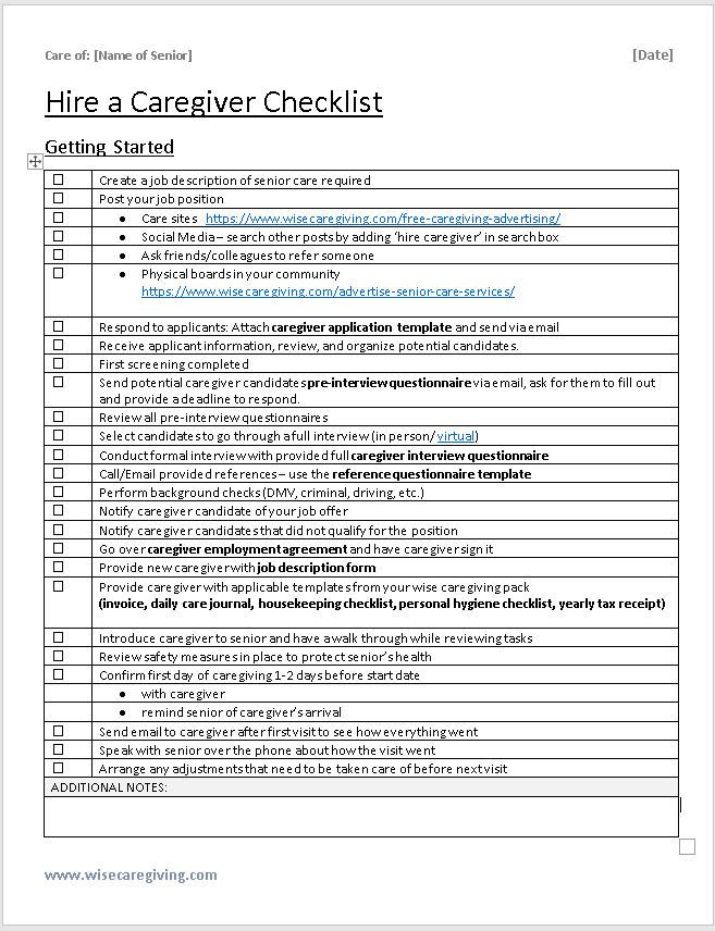 printable-caregiver-daily-checklist-template