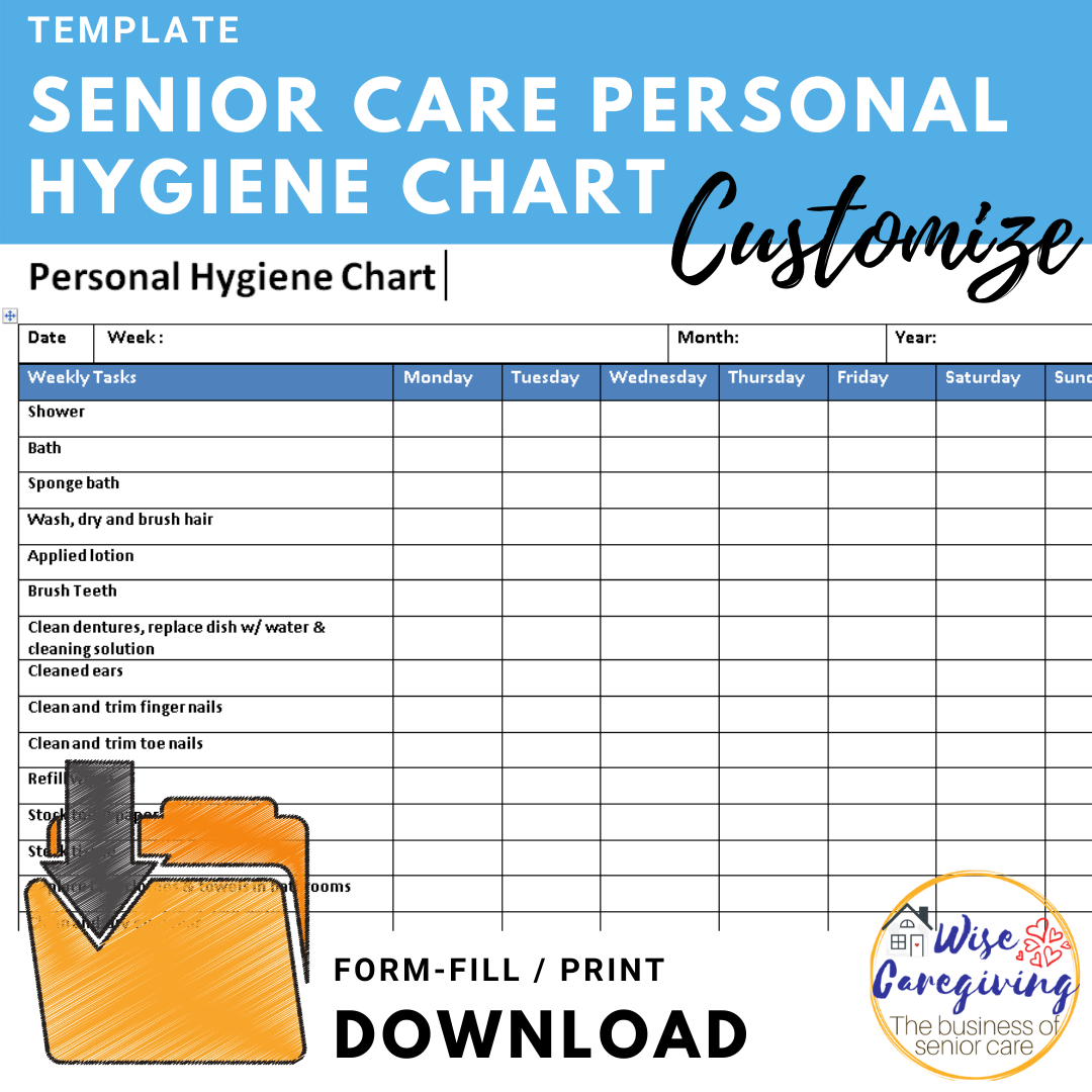 Child Personal Hygiene Chart